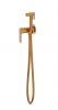 Lavita Bateria bidetowa podtynkowa Spark Brushed Copper 5900378341314